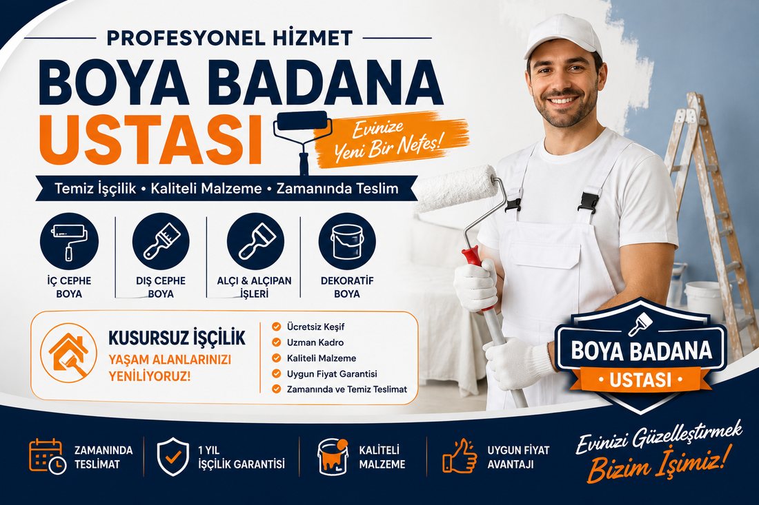 Dalyan boya badana ustası – profesyonel boyacı