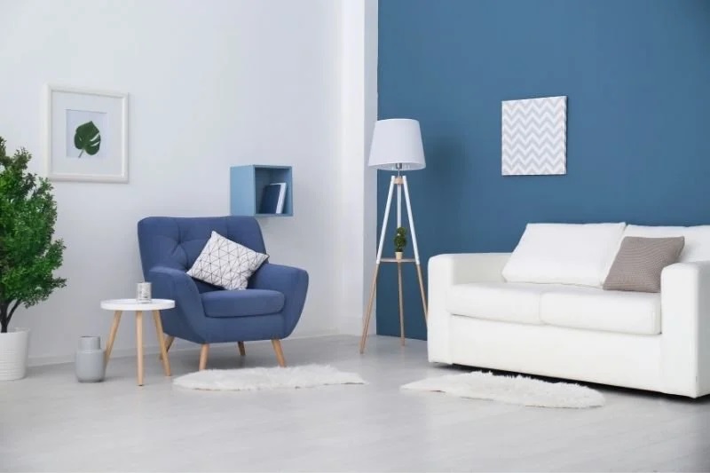 Dalyan salon iç cephe boyama örneği